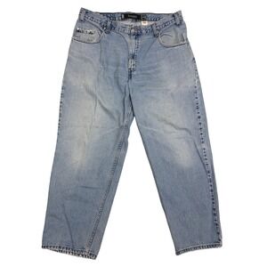 Vintage 90s Levis SilverTab Baggy Jeans Mens 38x30 Light Wash Denim Y2K Skater